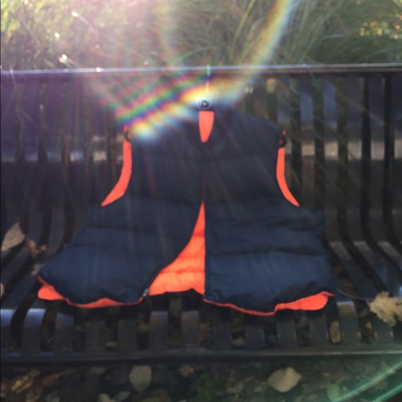 Vintage reversible down vest - Picture 6 of 6